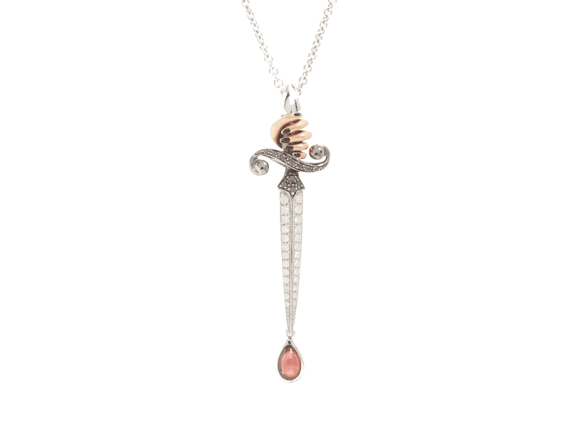 An 18ct Gold ‘Murder She Wrote’ Pendant